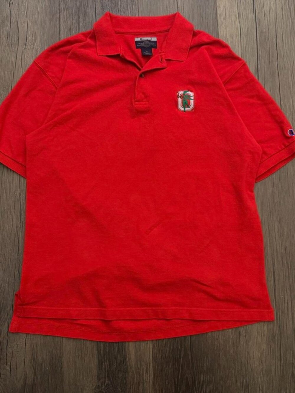 Champion Ohio State Buckeyes Red Polo
